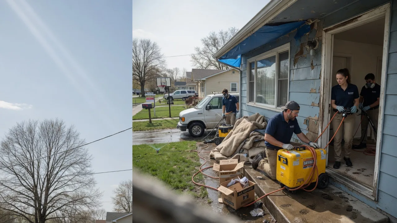 Basement Flood Cleanup in Gorham, NH near me